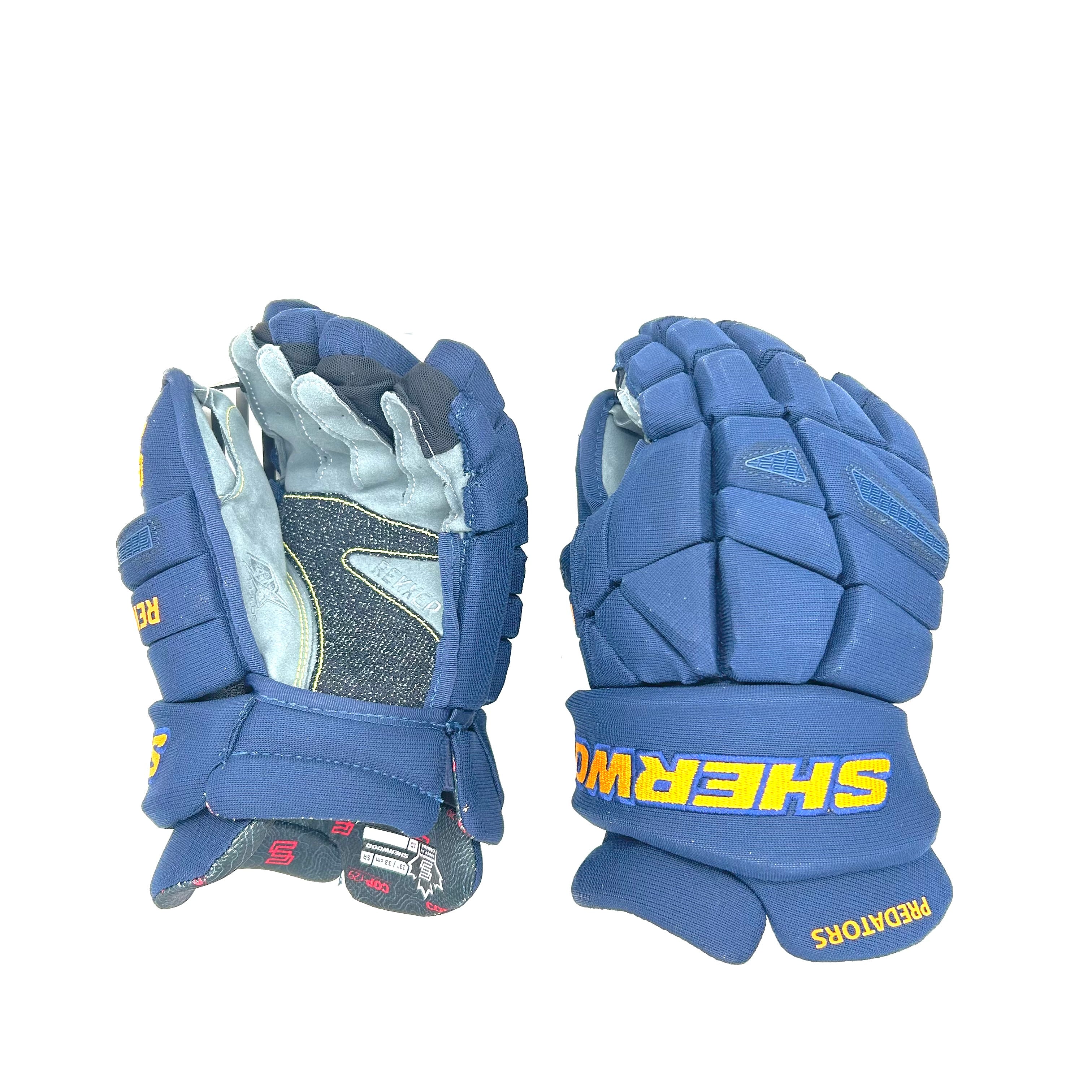 Gant Sherwood Rekker Legend Pro – NHL Pro Stock – Predators de Nashville (bleu marine/jaune)